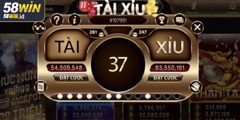 Tài Xỉu 58WIN - Bí Quyết Chinh Phục Mọi Cửa Cược Hiệu Quả 2 Dự đoán tổng điểm