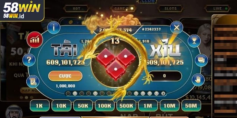 Tài Xỉu 58WIN - Bí Quyết Chinh Phục Mọi Cửa Cược Hiệu Quả 1 Khám phá Tài Xỉu 58WIN